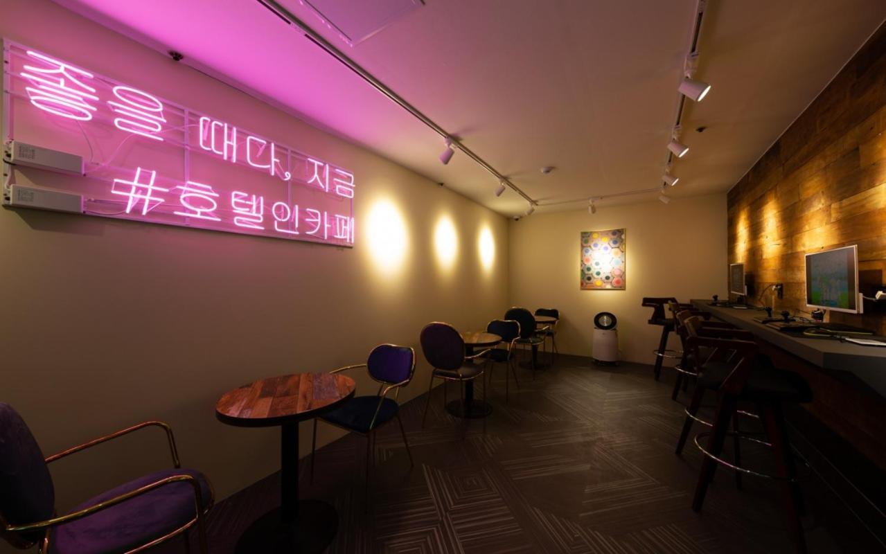 Hotel In Cafe Doksan Seul Exterior foto